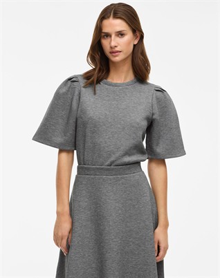 VIReflect O-Neck T-shirt - Medium Grey Melange